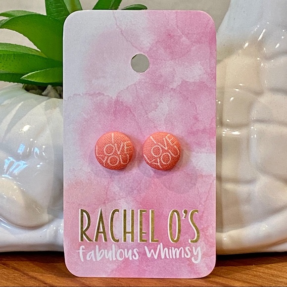 Other - Rachel O’s Fabulous Whimsy I Love You Earrings